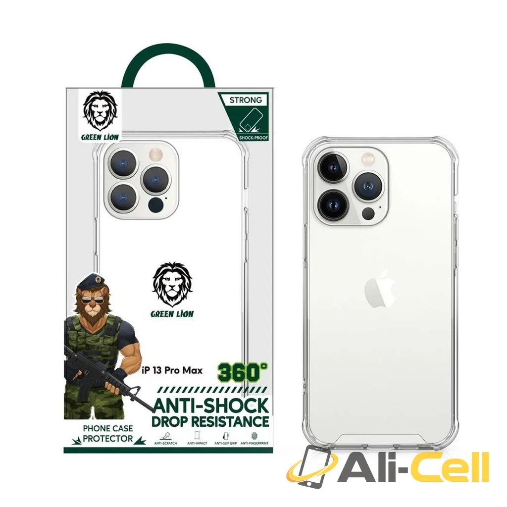Green Lion Anti-Shock Case For iPhone 13 series — 2