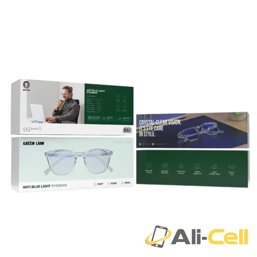 Green Lion Anti-Blue Light Eyewear - Clear — 2