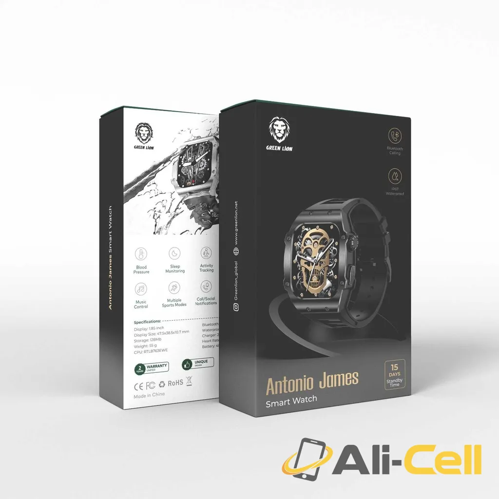 Green Lion Antonio James Smart Watch