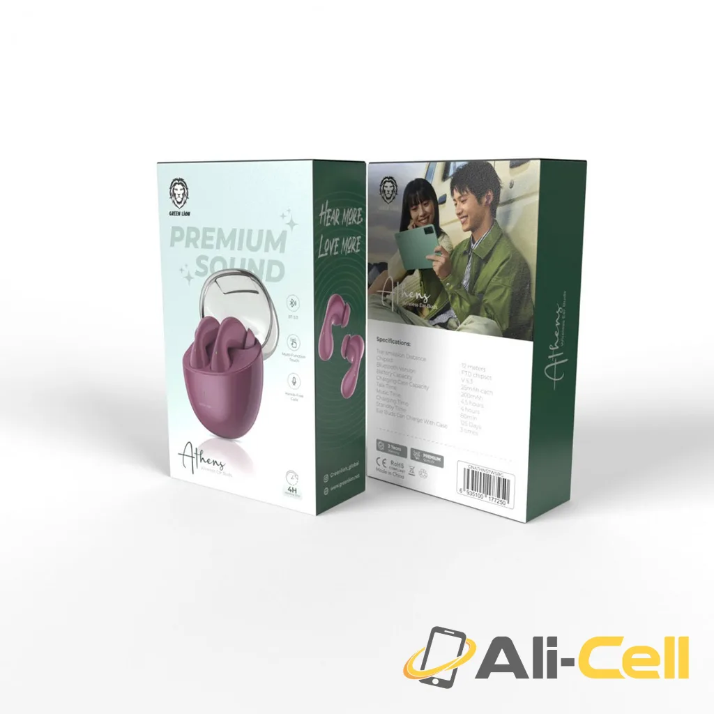 Green Lion Athens Premium Sound Wireless Earbuds
