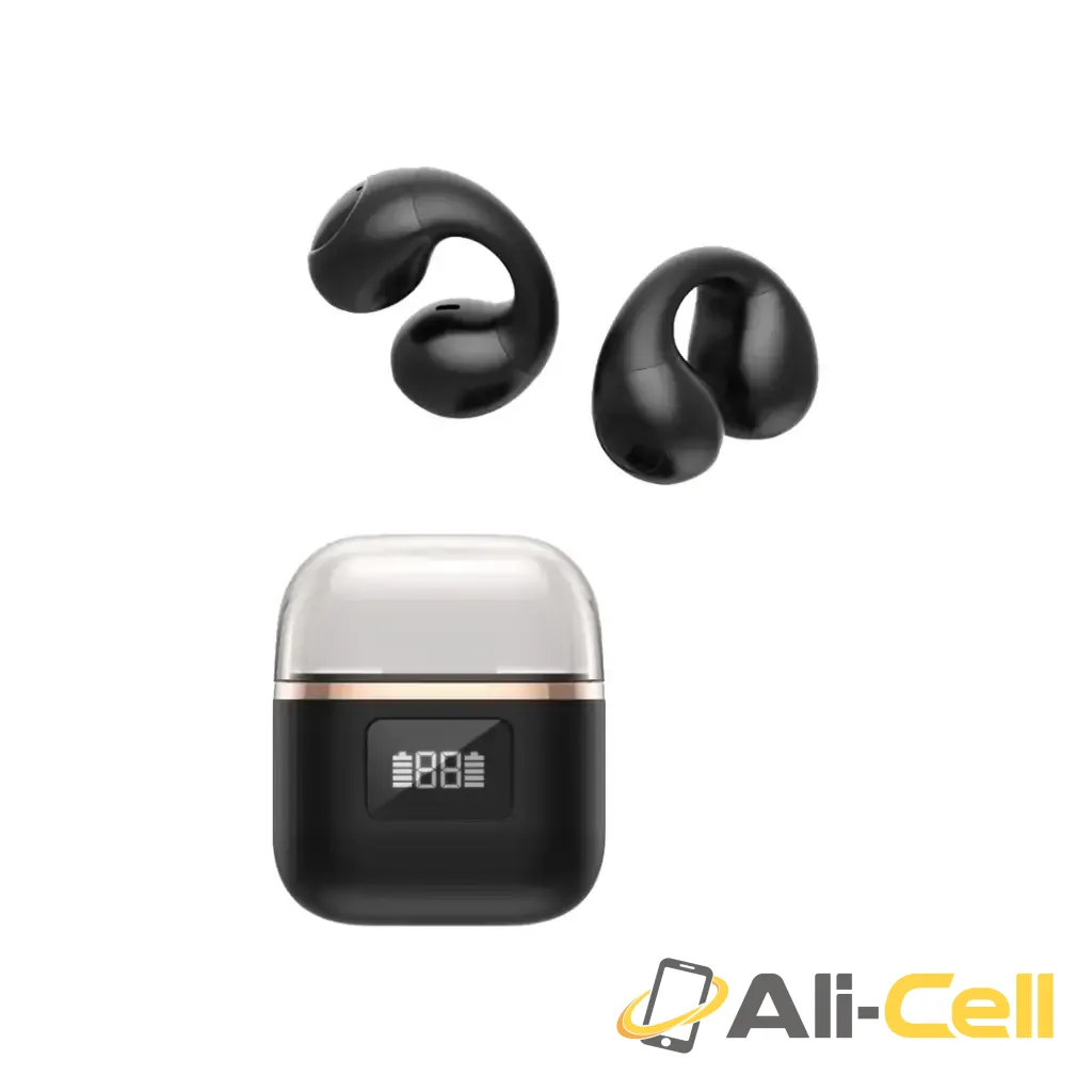 Green Lion Aurix Clip On Earbuds - Black — 2