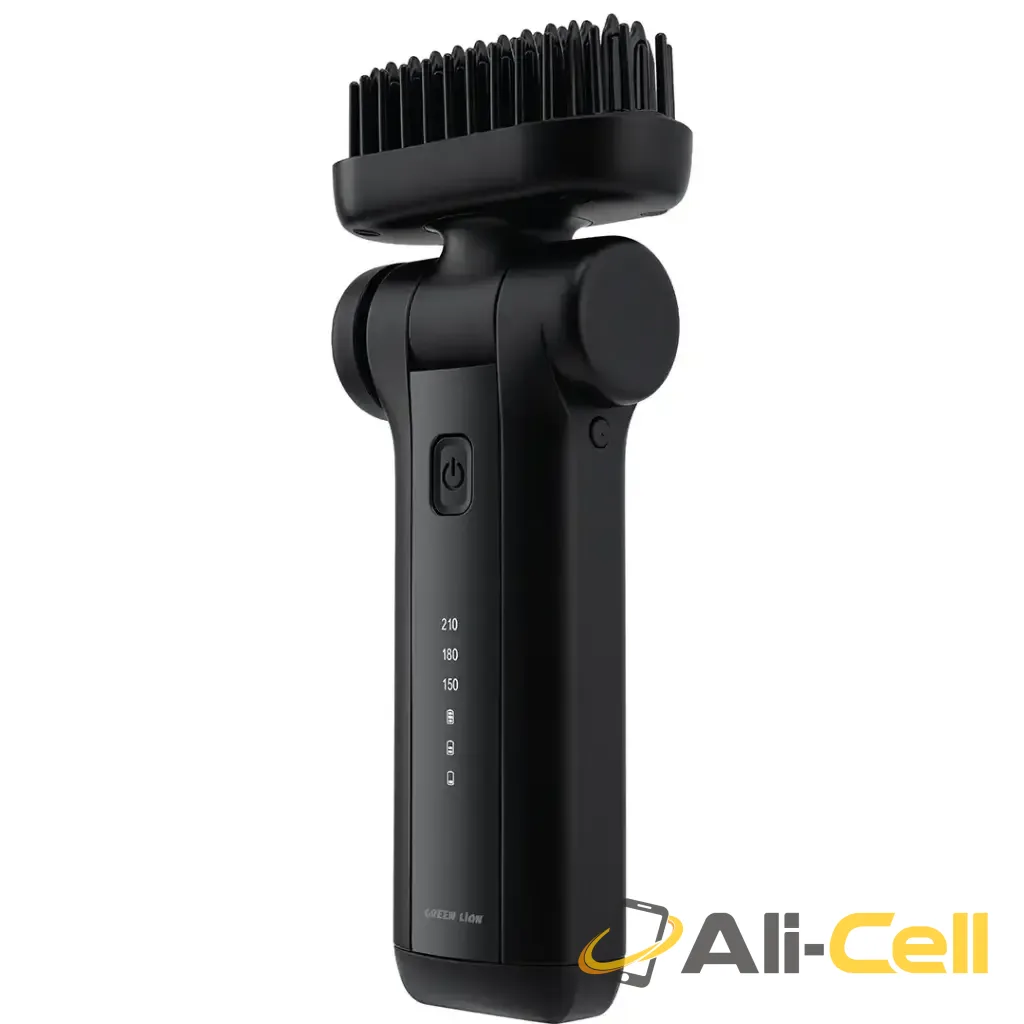 Green Lion Beard Pro Portable Beard Straightener - Black
