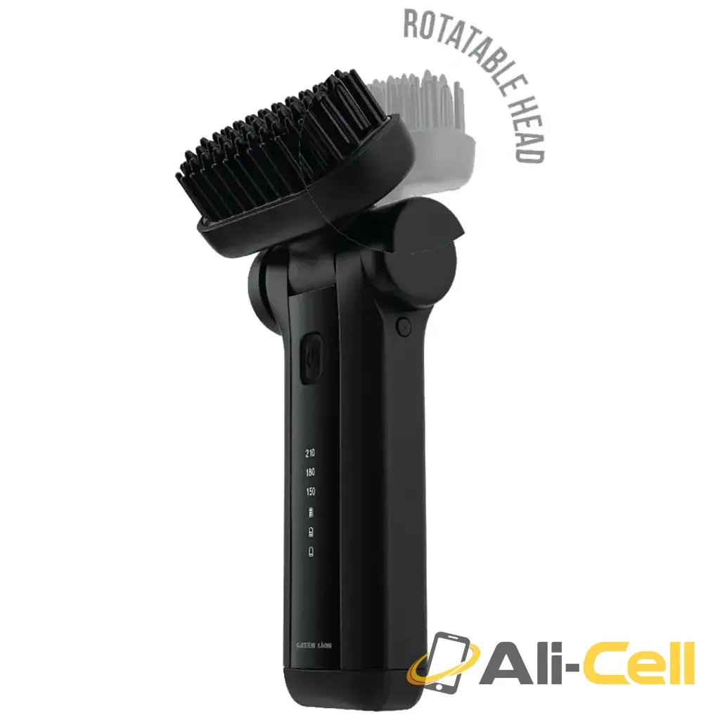 Green Lion Beard Pro Portable Beard Straightener - Black — 2