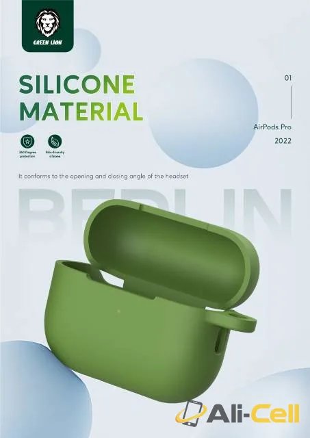 Green Lion Berlin Series Silicone Case - AirPods Pro 2 — 3