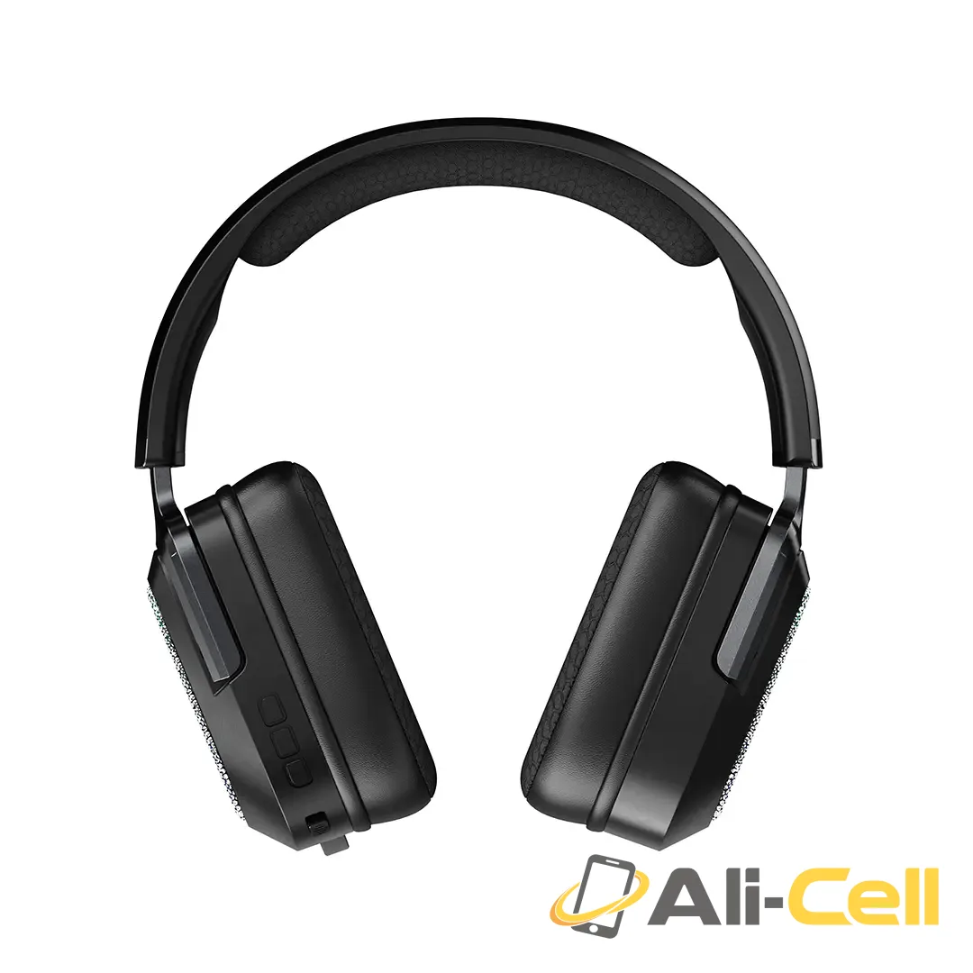 Green Lion Battle Wireless Gaming Headphones - Black — 2