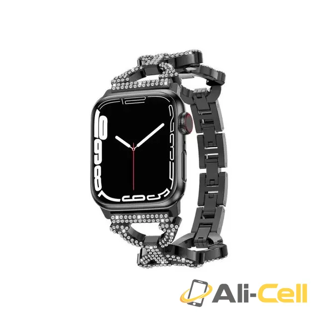 Green Lion Bello Crystal Strap for Apple Watch