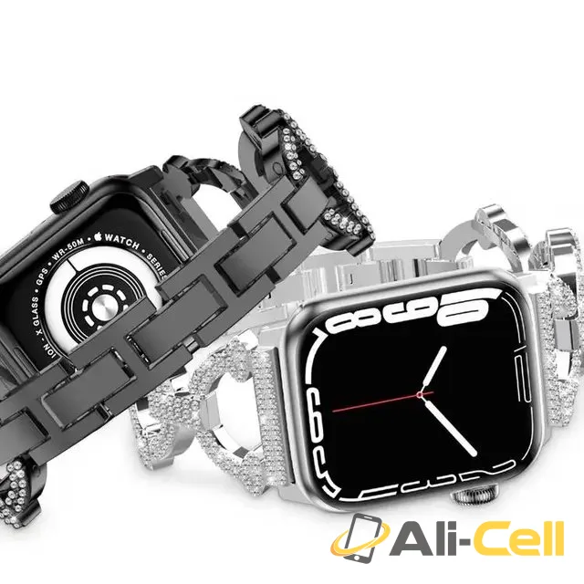 Green Lion Bello Crystal Strap for Apple Watch — 2