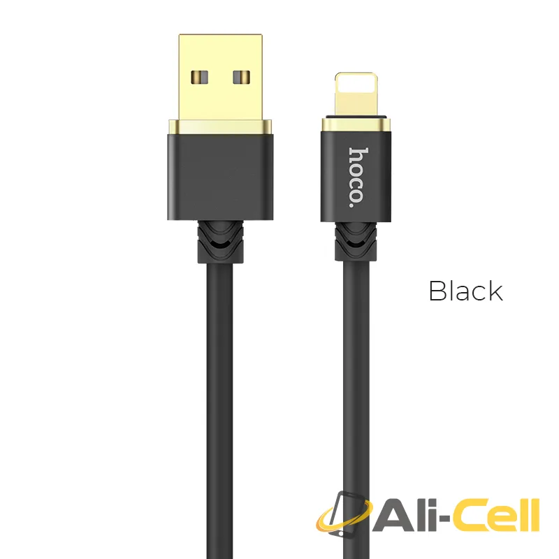 Cable USB to Lightning «U45 Gold collar» charging data sync (1.0m)
