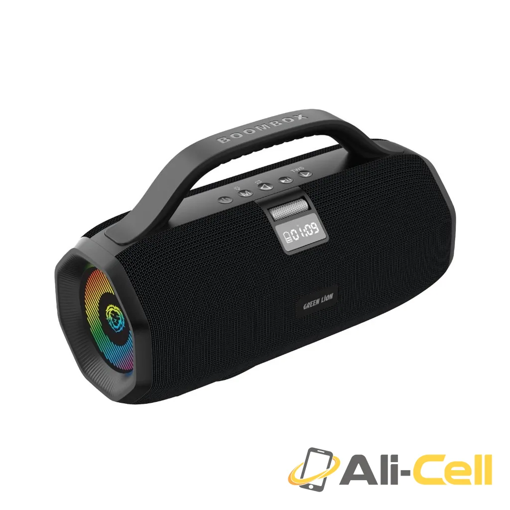 Green Lion BoomBeats Wireless Speaker - Black