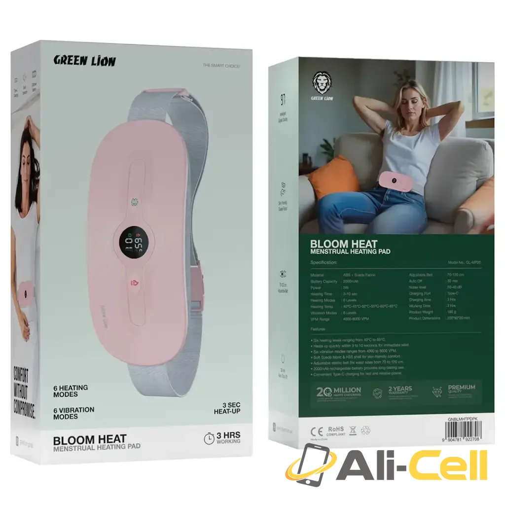 Green Lion Bloom Heat Menstrual Heating Pad - Pink — 2