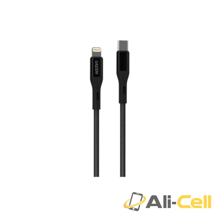 Green Lion Braided Type-C to Lightning Cable 1.2m 2A