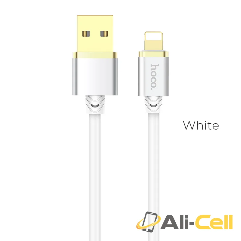 Cable USB to Lightning «U45 Gold collar» charging data sync (1.0m)