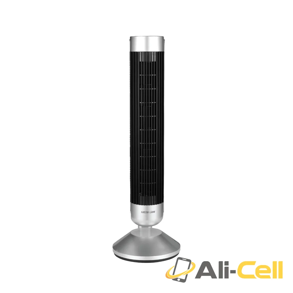 Green Lion Breeze Tower Fan - Silver — 2