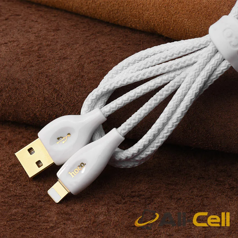 Cable USB to Lightning «U43 Ceramic» charging data sync (1.2m) — 5