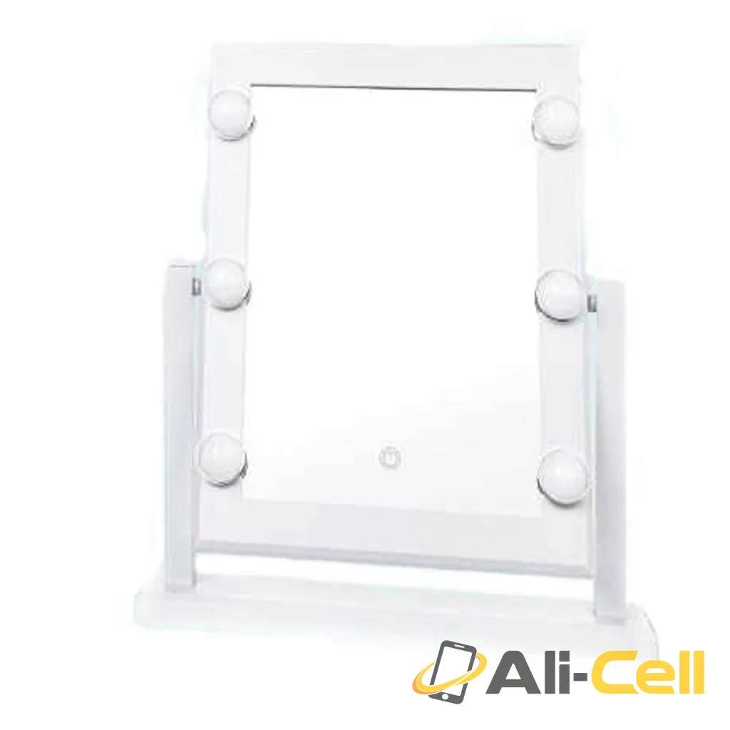 Green Lion Brightening 6 Led Makeup Mirror - White