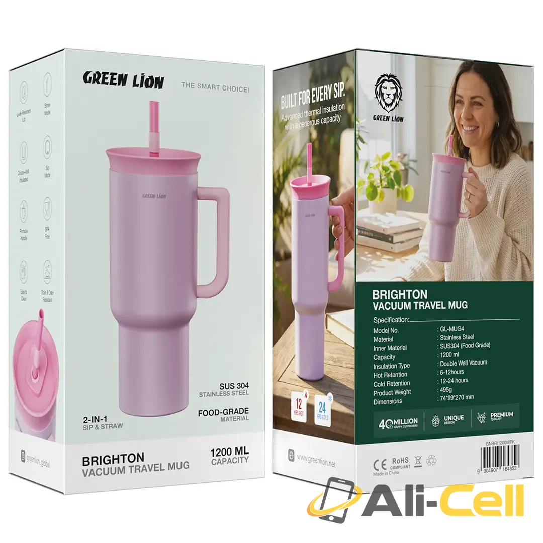 Green Lion Brighton Vacuum Travel Mug — 3