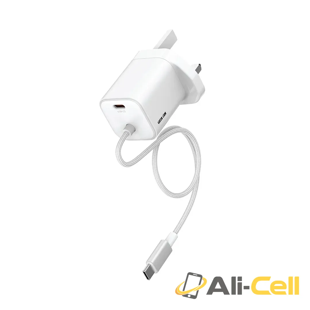 Green Lion Bridge Charge Integrated Adapter - White