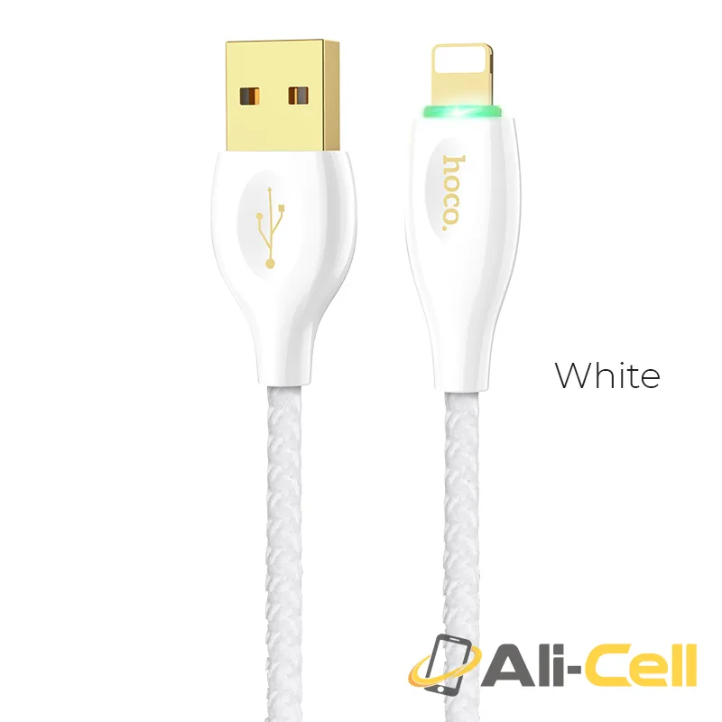 Cable USB to Lightning «U43 Ceramic» charging data sync (1.2m)