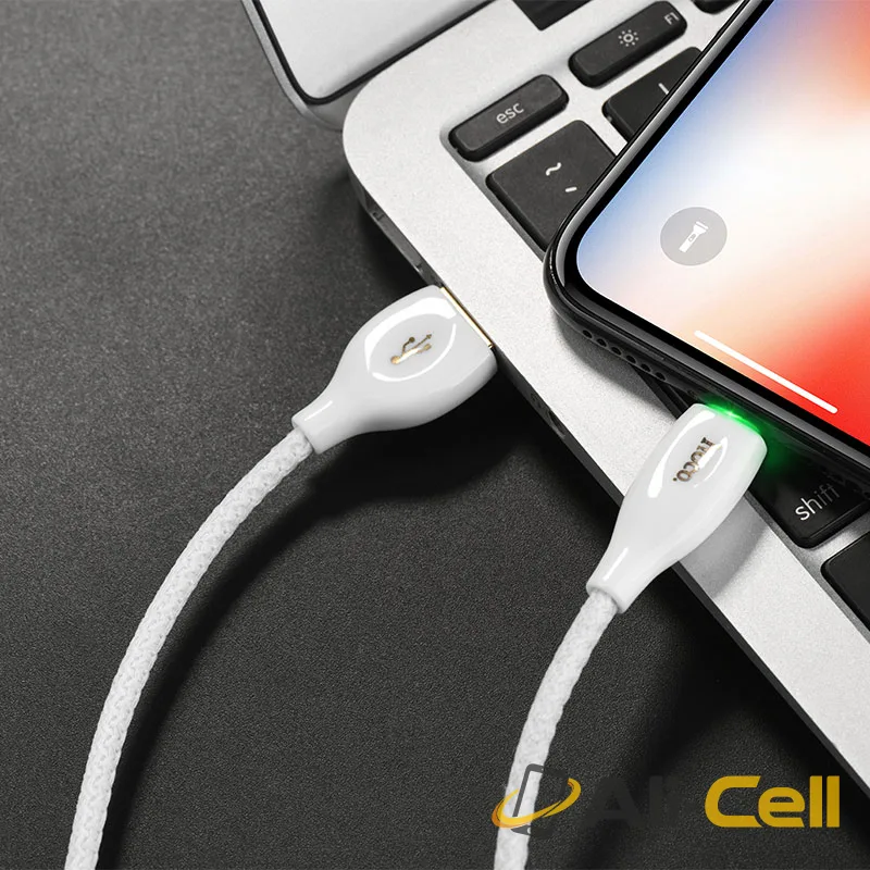 Cable USB to Lightning «U43 Ceramic» charging data sync (1.2m) — 6