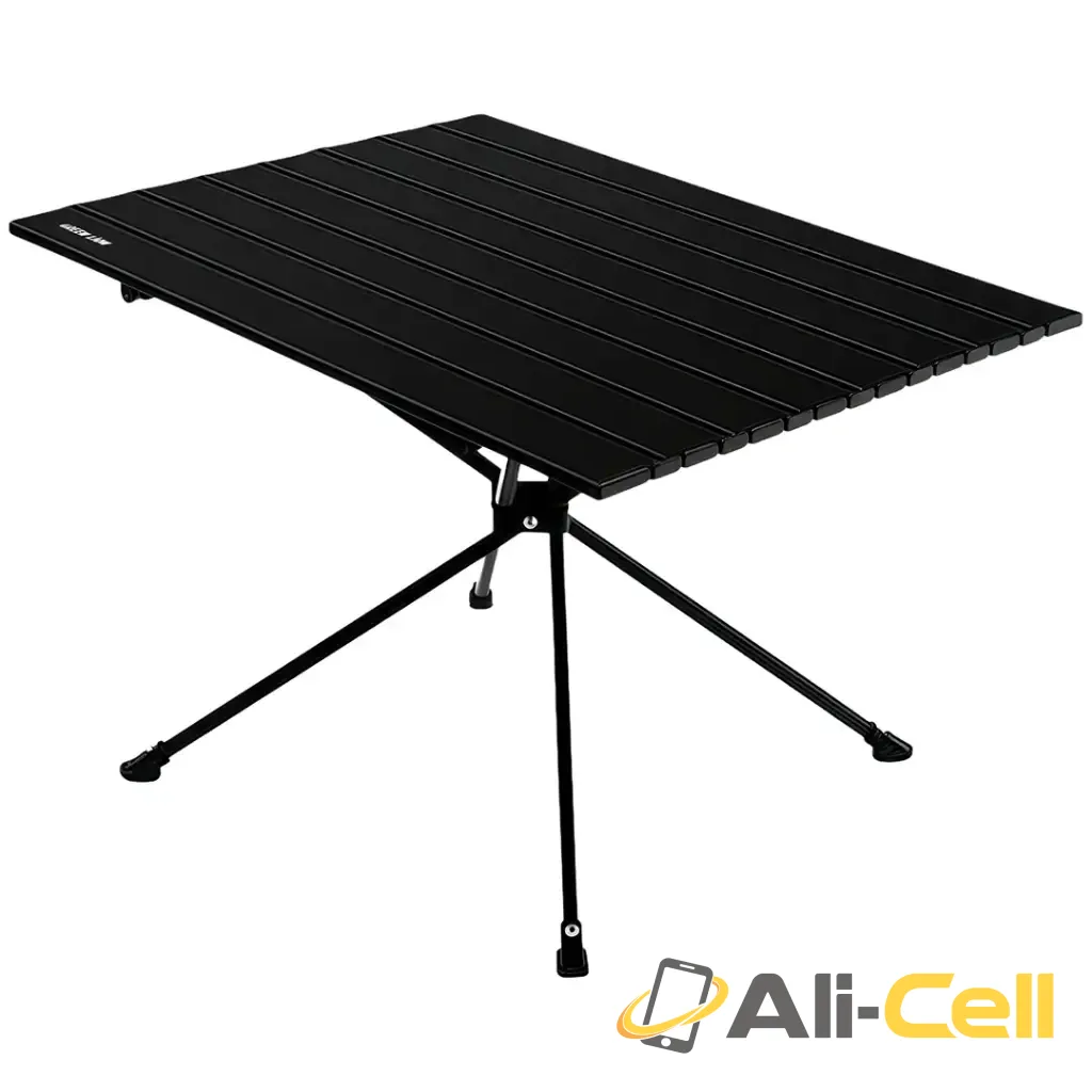 Green Lion CAMP T2 Foldable Camping Table - Black