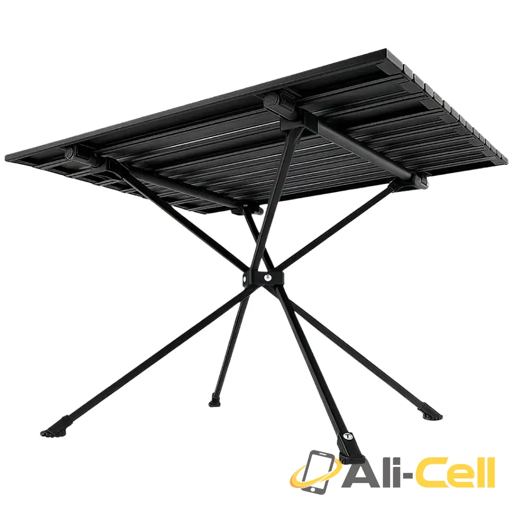 Green Lion CAMP T2 Foldable Camping Table - Black — 2