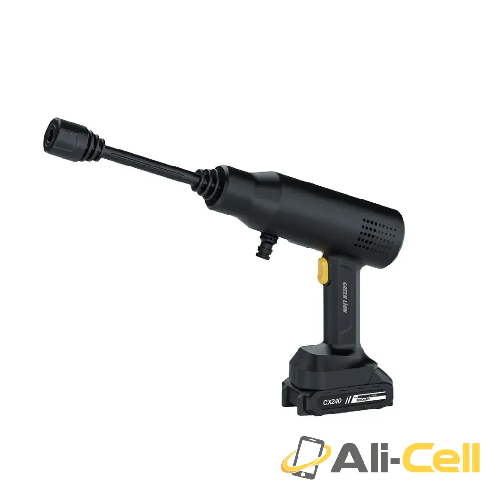 Green Lion CX240 Cordless Pressure Wash Gun - Black