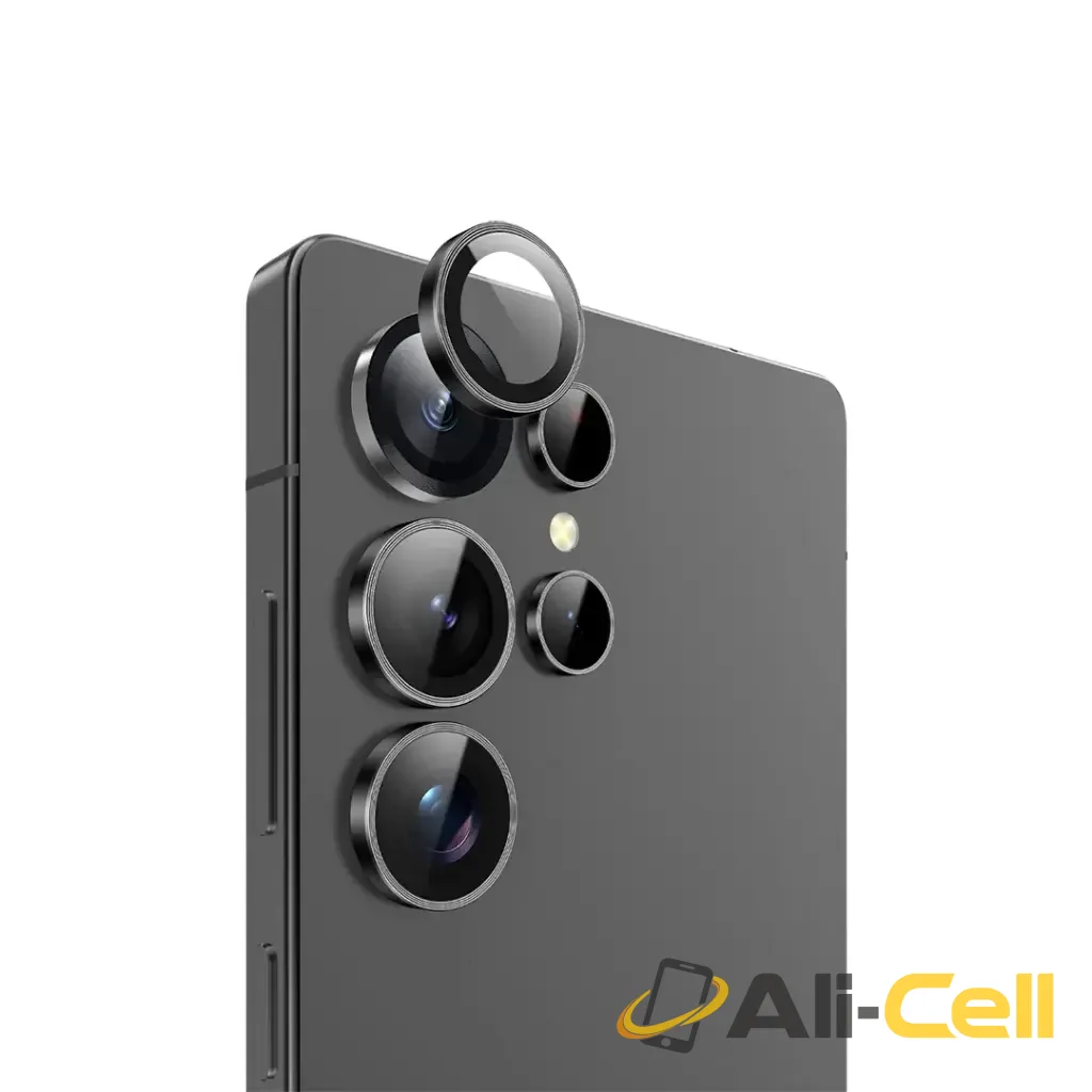 Green Lion Camera Lens Armor for S25 Ultra - Black