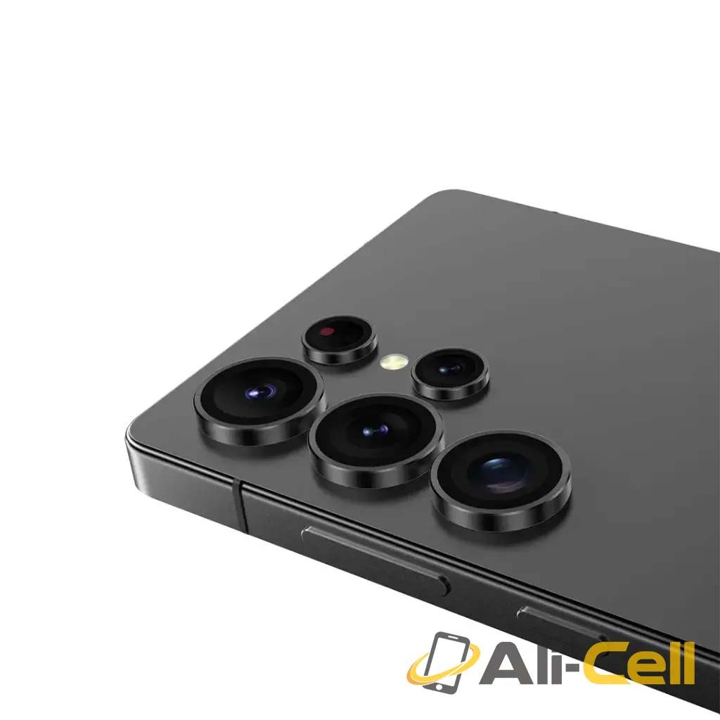 Green Lion Camera Lens Armor for S25 Ultra - Black — 2