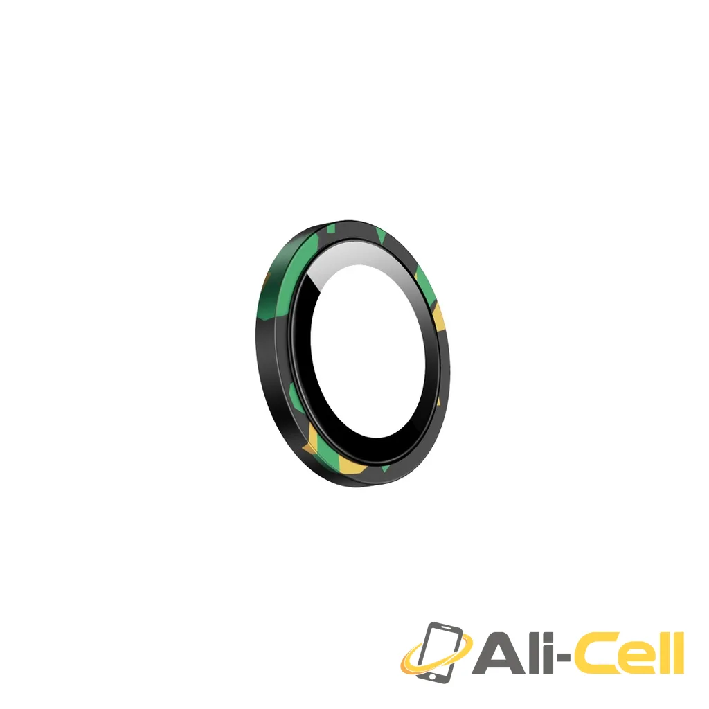 Green Lion Camo Camera Lens for iPhone 16 Pro/ 16 Pro Max