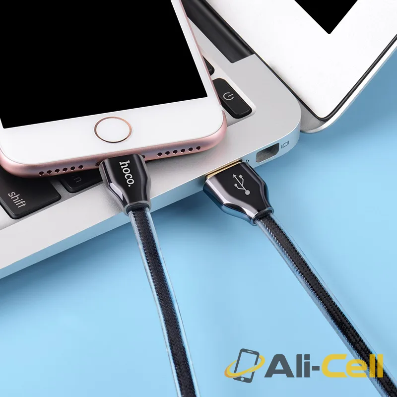 Cable USB to Lightning «X7 Golden» charging data sync (1.2m) — 6