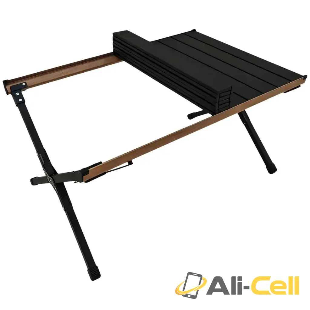 Green Lion Camp T3 Foldable Camping Table - Black — 2