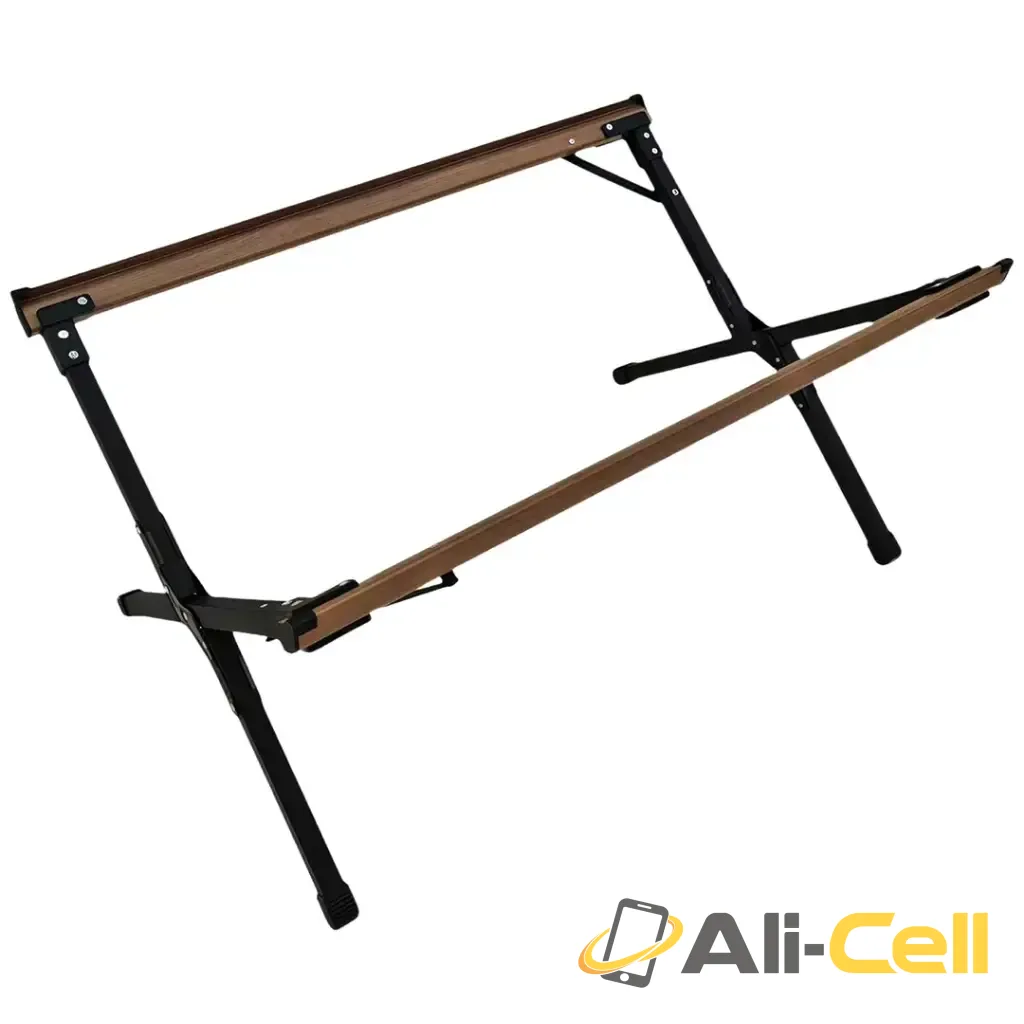 Green Lion Camp T3 Foldable Camping Table - Black — 3