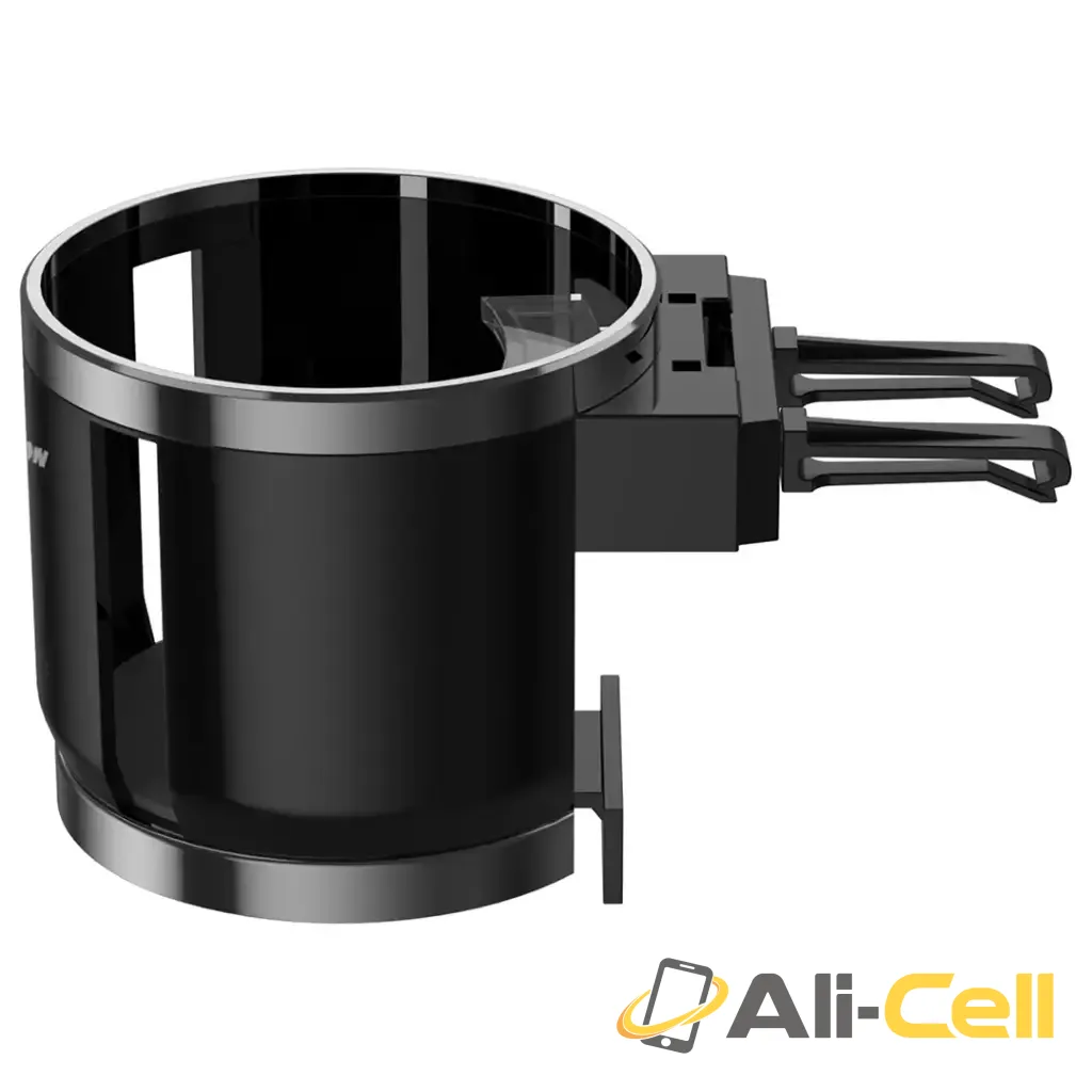 Green Lion Car Air Vent Cup Holder Organizer - Black — 2