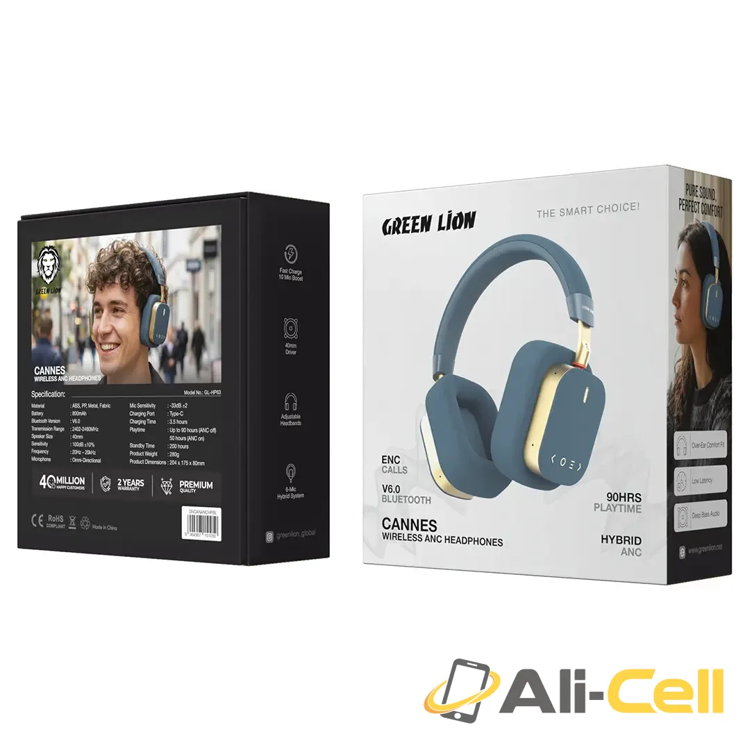 Green Lion Cannes Wireless ANC Headphones — 3