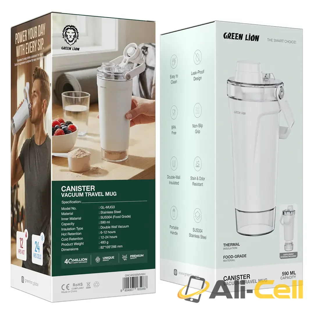 Green Lion Canister Vacuum Tumbler — 3