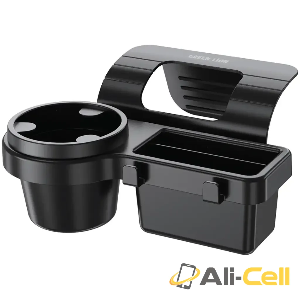 Green Lion Car Window Organizer - Black