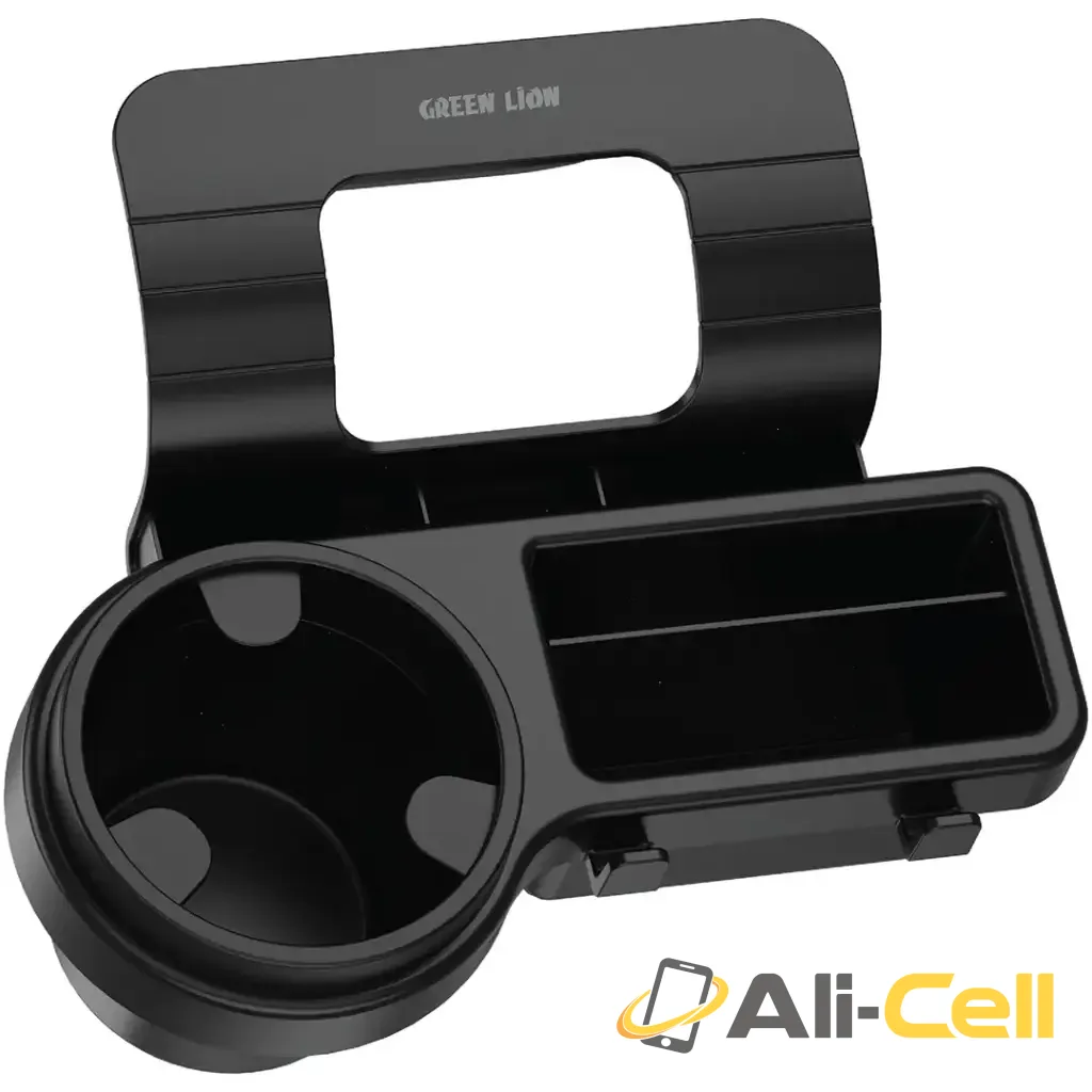 Green Lion Car Window Organizer - Black — 3