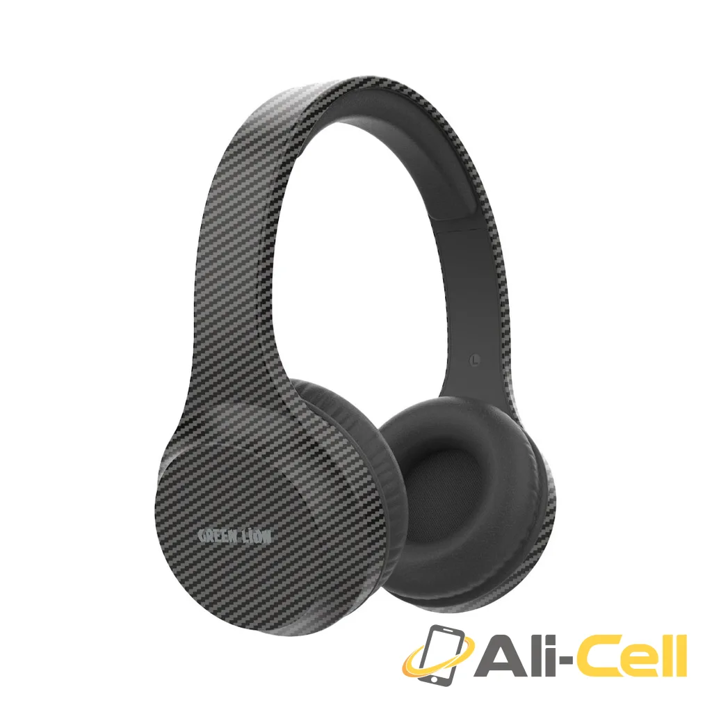 Green Lion Carbon Beat Headphone - Black
