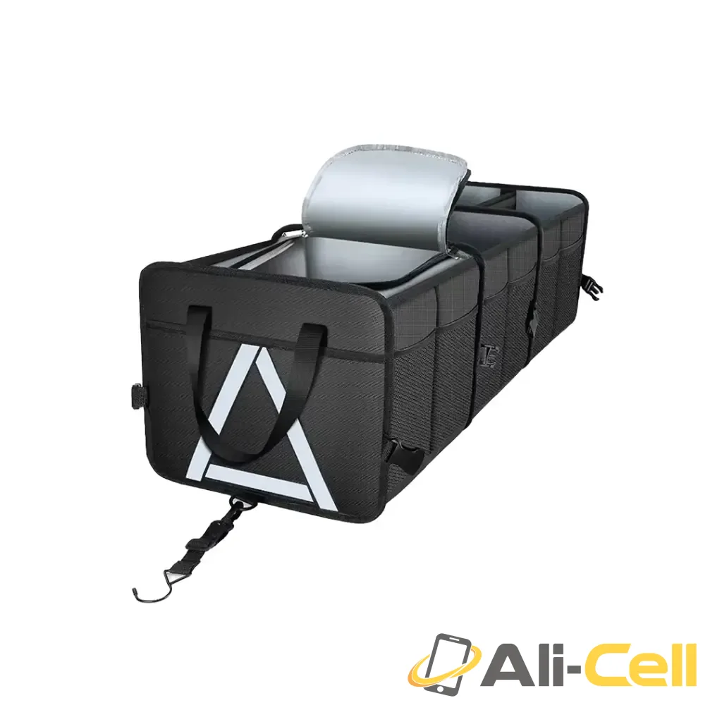 Green Lion Car Trunk Organizer 80L - Black
