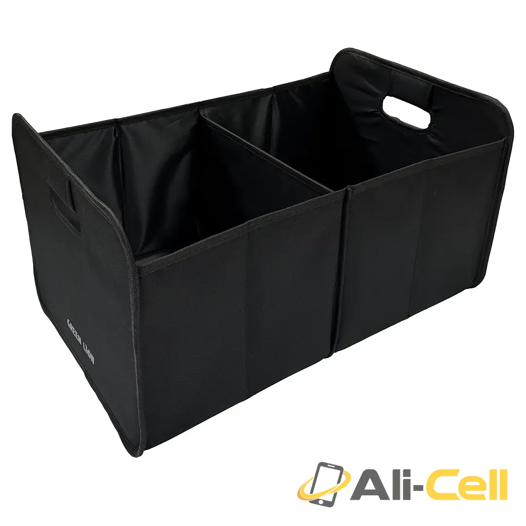 Green Lion Car Trunk Organizer 40L - Black