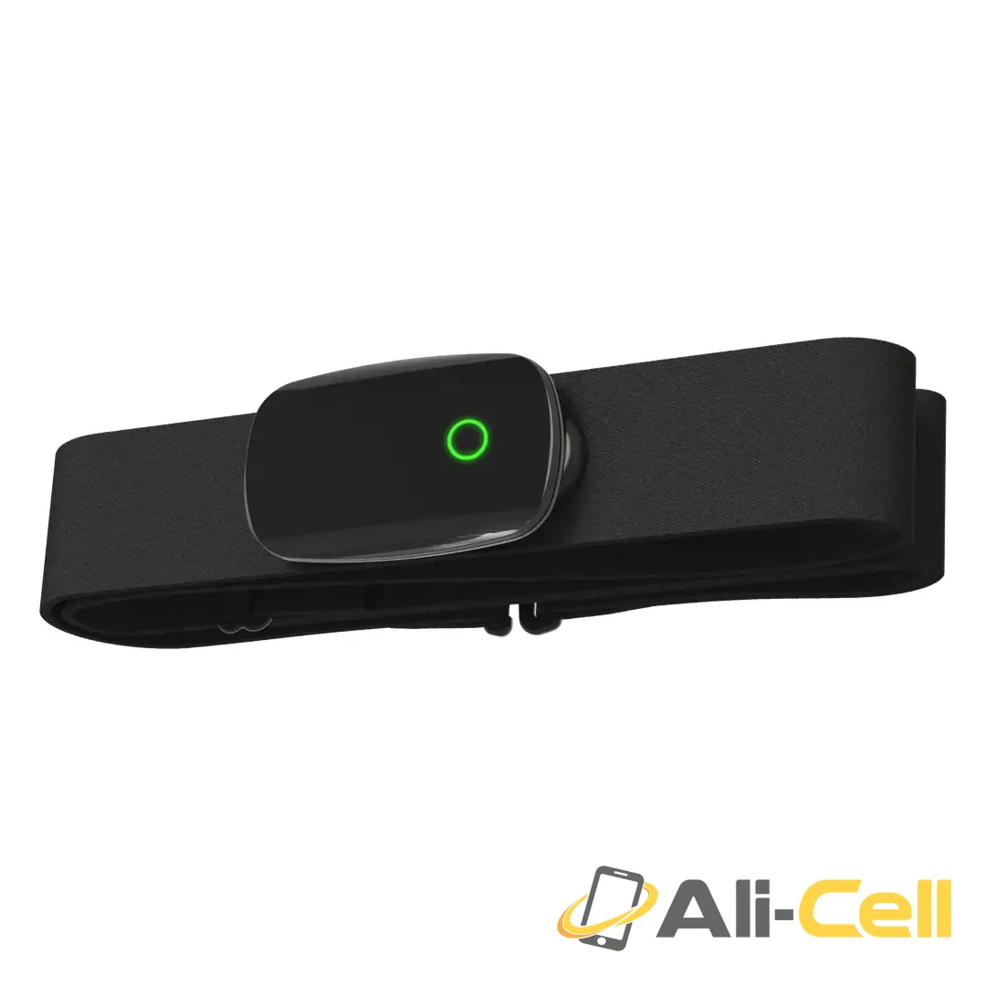 Green Lion Cardio Band Chest Strap - Black — 3