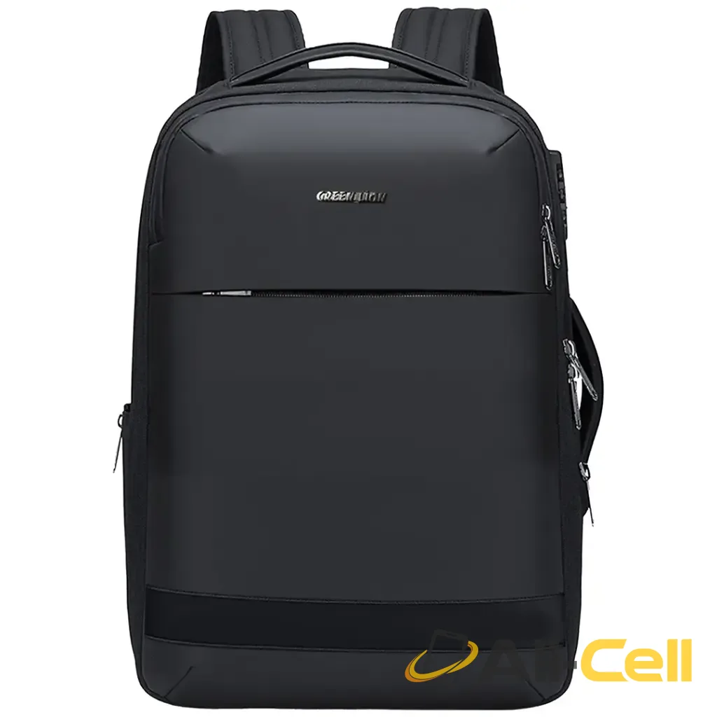 Green Lion Chelsea Travel Backpack - Black