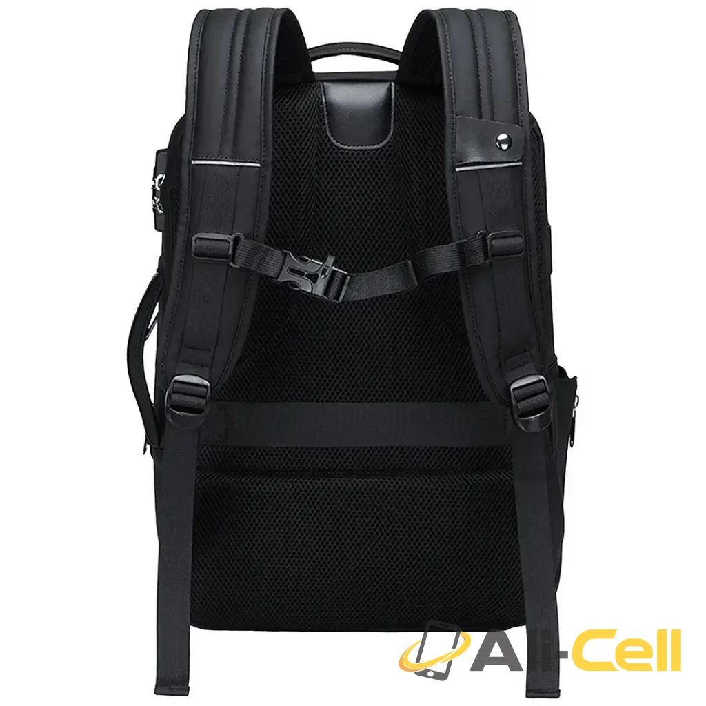 Green Lion Chelsea Travel Backpack - Black — 3