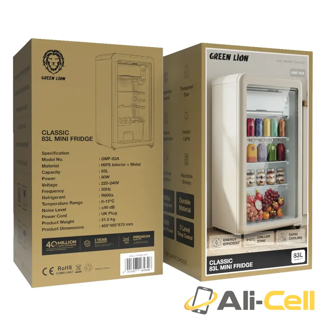Green Lion Classic 83L Mini Fridge - White — 2