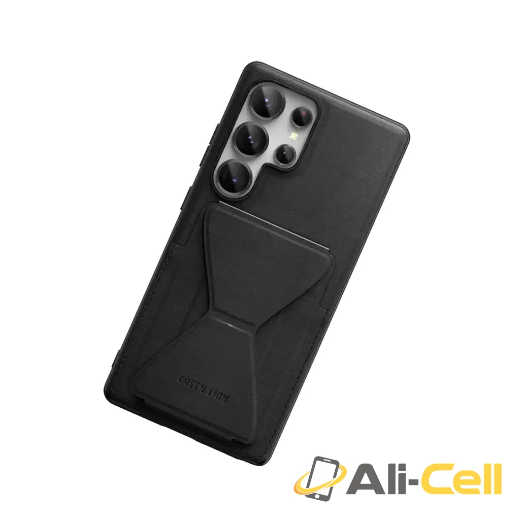 Green Lion Classio Stand Leather Case for S25 Ultra — 3