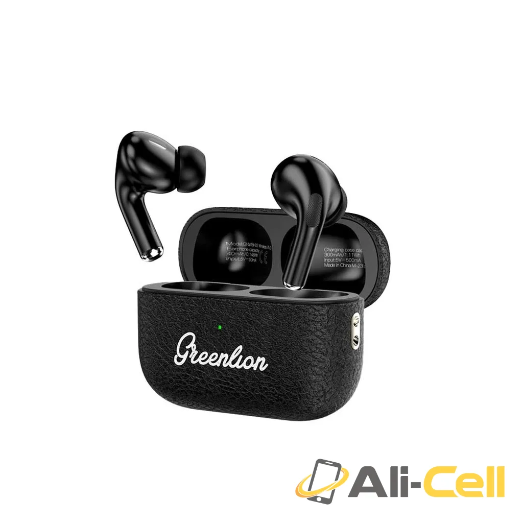 Green Lion Classic True Wireless Earbuds - Black