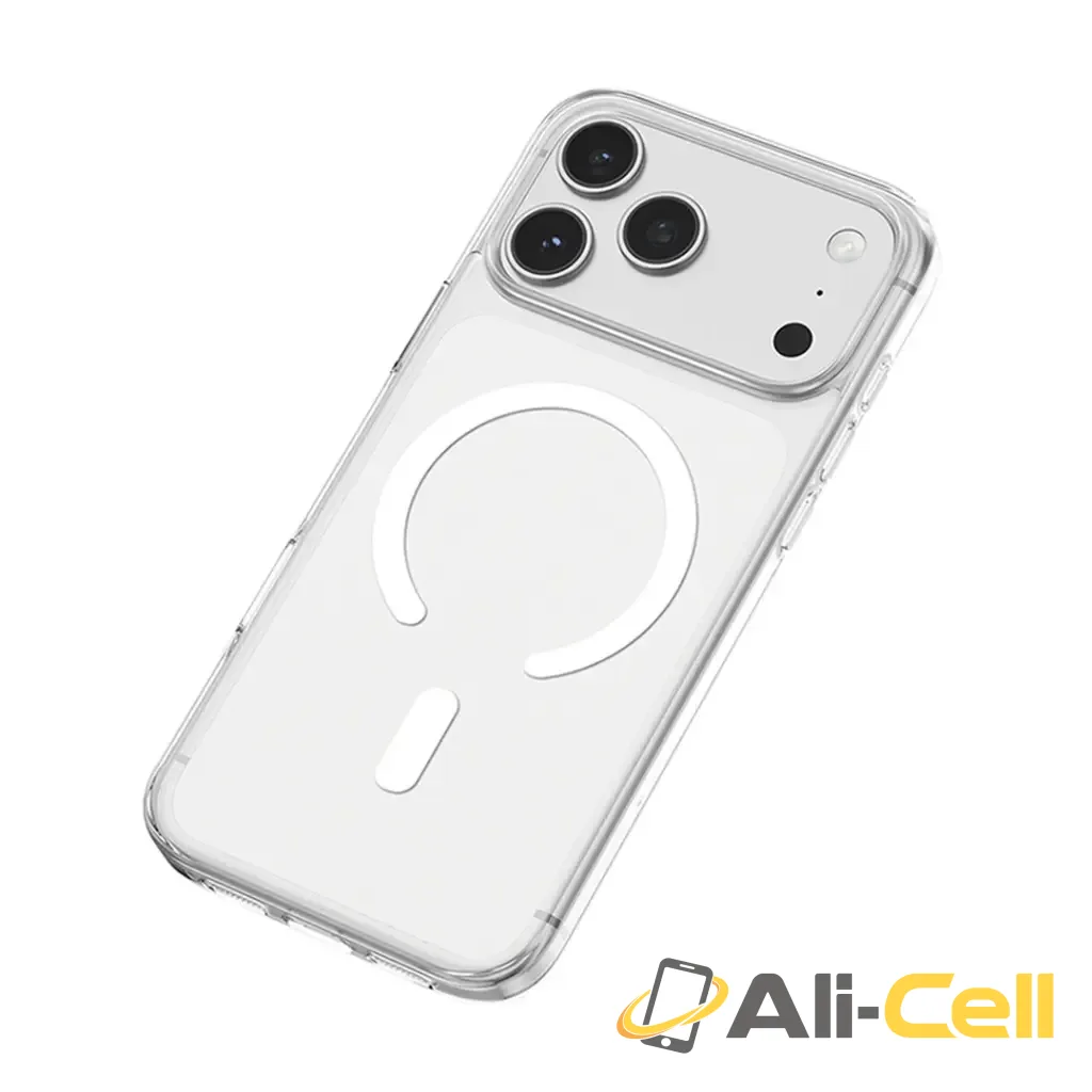 Green Lion Cloud MagSafe Case for iPhone 17/18 Pro / Pro Max - Clear — 3