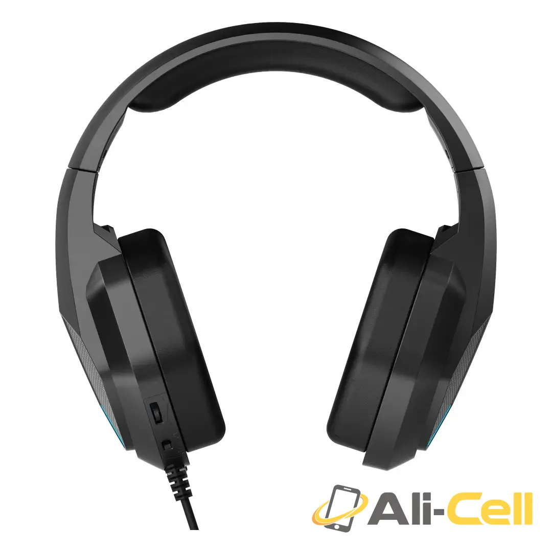 Green Lion Commander Wired Gaming Headphones - Black — 2