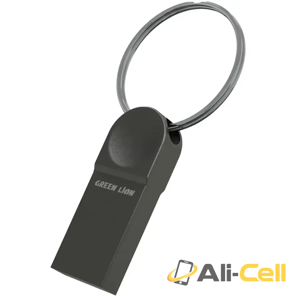 Green Lion Clix USB 3.0 Flash Drive - Gray