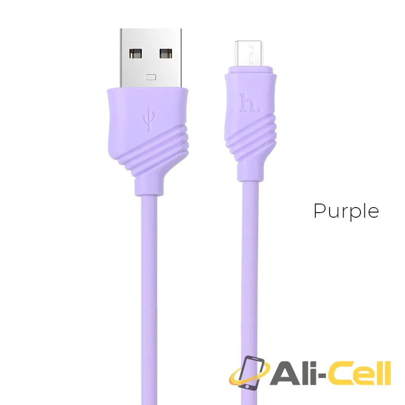 Cable USB to Micro-USB «X6 Khaki» charging data sync (1.0m)